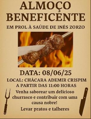 Almoço Benificiente Ines