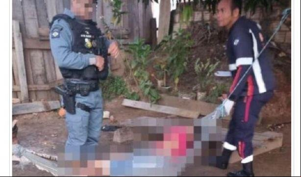 Homem impede que idosa apanhe do filho e é morto